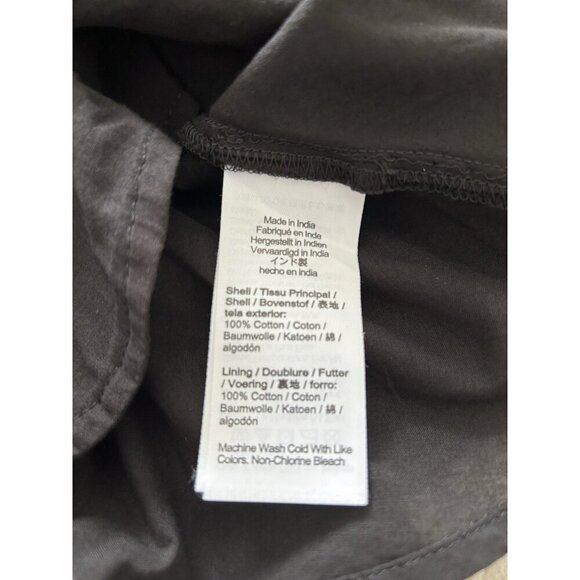 Madewell $158 Eyelet Flutter Sleeve Mini Dress in Cotton Black Size 0 NU556 - Picture 9 of 13